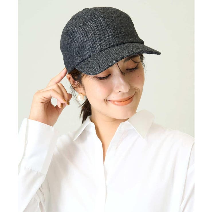 ヘリンボーンキャップ | a.v.v【WOMEN】 | 詳細画像17 