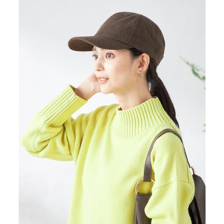 ヘリンボーンキャップ | a.v.v【WOMEN】 | 詳細画像2 