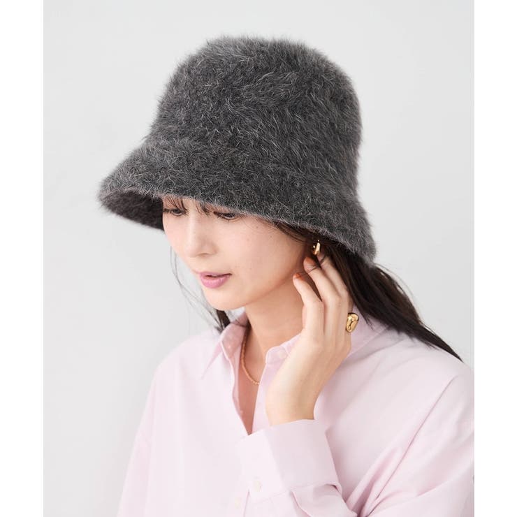 ダークグレー | シャギーニットバケハ | a.v.v【WOMEN】