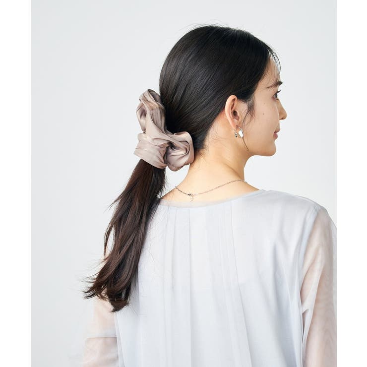 ベージュ | サテンシュシュ | a.v.v【WOMEN】