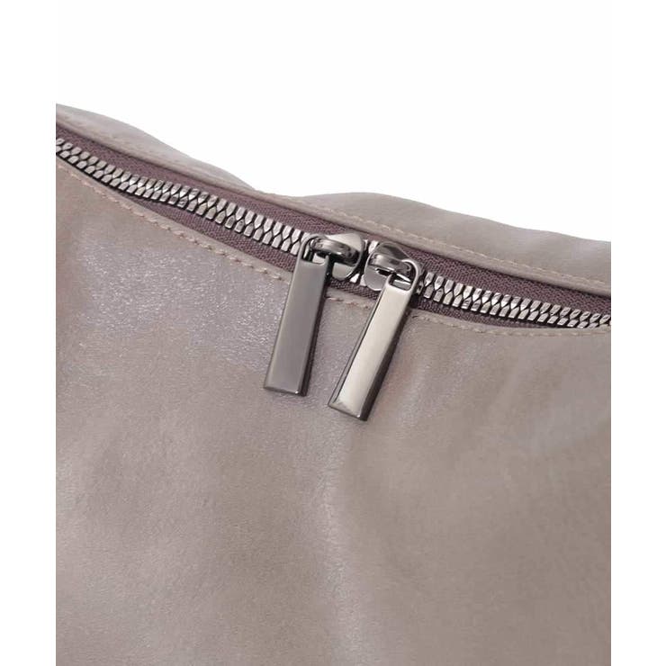 フェイクレザーハーフムーンショルダーバッグ | a.v.v【MEN】 | 詳細画像6 