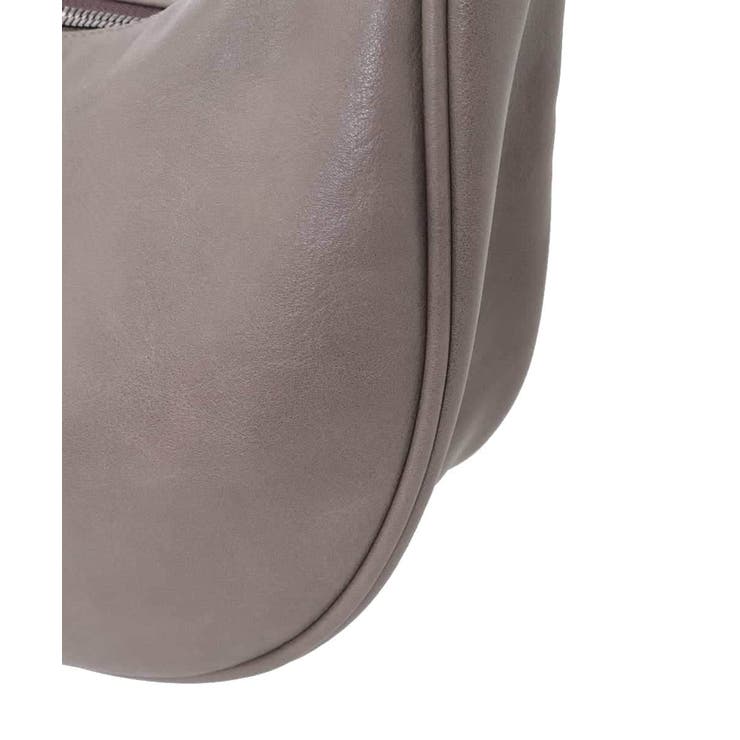 フェイクレザーハーフムーンショルダーバッグ | a.v.v【MEN】 | 詳細画像7 