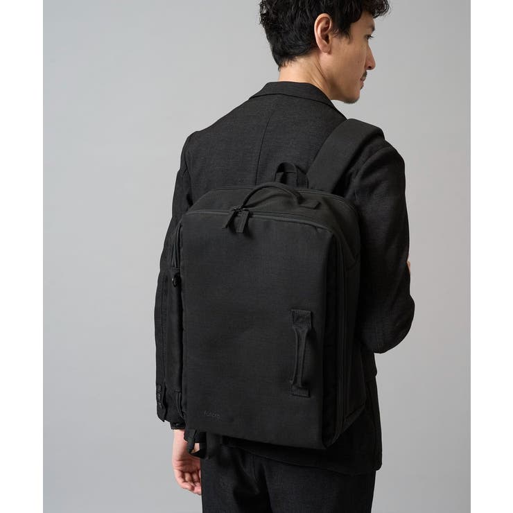ブラック | 【撥水】ビジネスリュック | a.v.v【MEN】