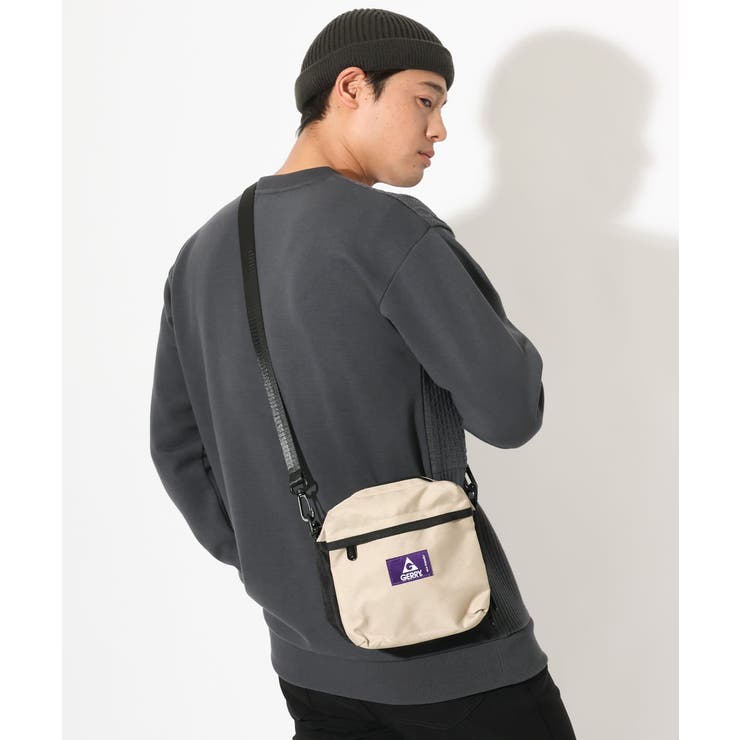 ベージュ | GERRYスクエアショルダー | a.v.v【MEN】