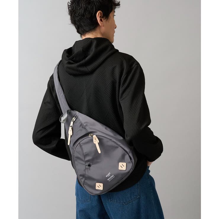 グレー | 【大容量】ワンショルダーバッグ | a.v.v【MEN】