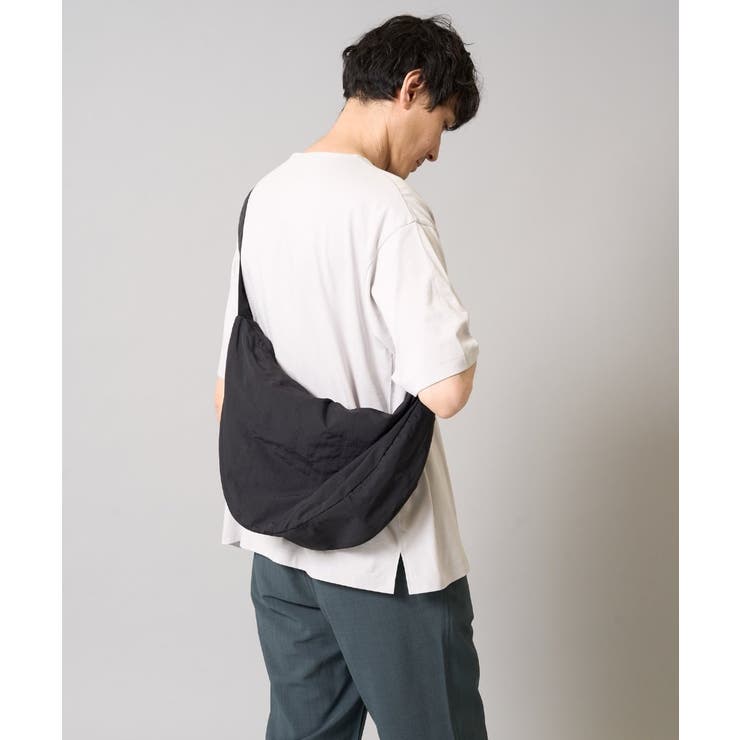 ブラック | 【撥水/ユニセックス】ショルダーバッグ | a.v.v【MEN】