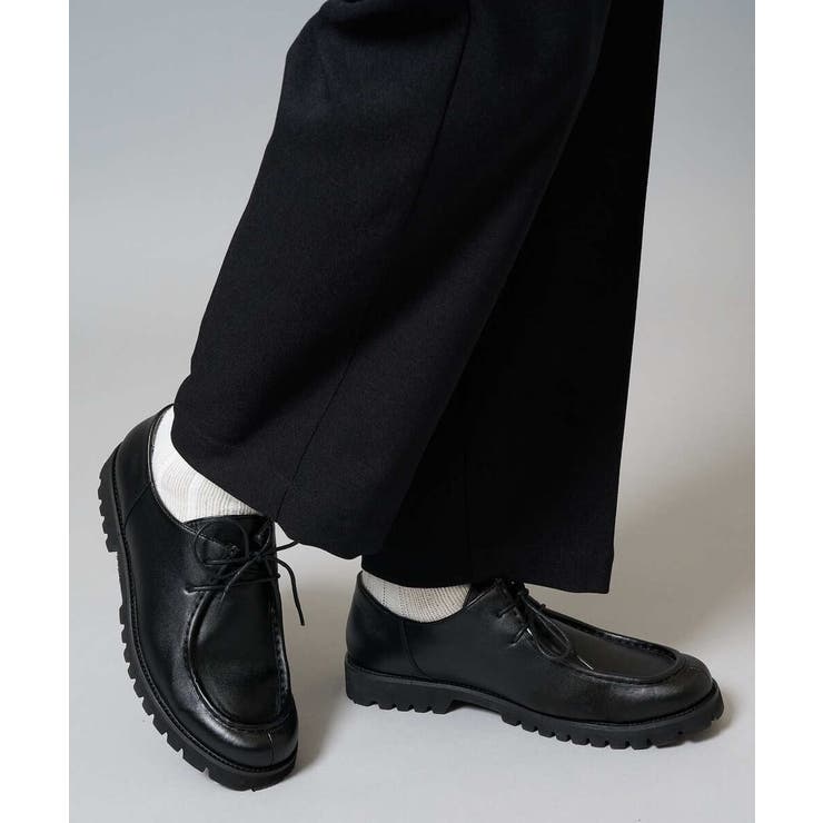 ブラック | チロリアンシューズ | a.v.v【MEN】