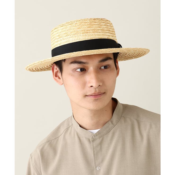 【ユニセックス】ストローカンカン帽 | a.v.v【MEN】 | 詳細画像3 