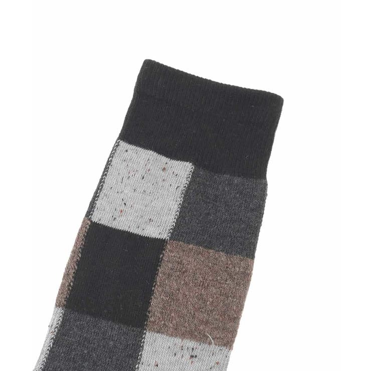 【ギフトにおすすめ】ランダムチェック柄ソックス | a.v.v【MEN】 | 詳細画像3 