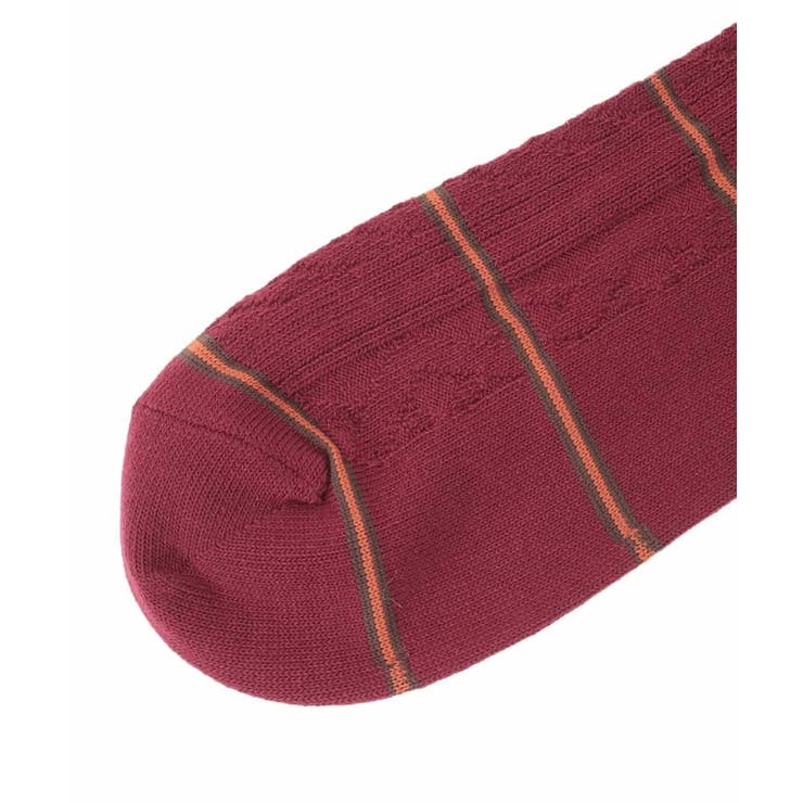 【ギフトにおすすめ】ボーダー柄ソックス | a.v.v【MEN】 | 詳細画像5 