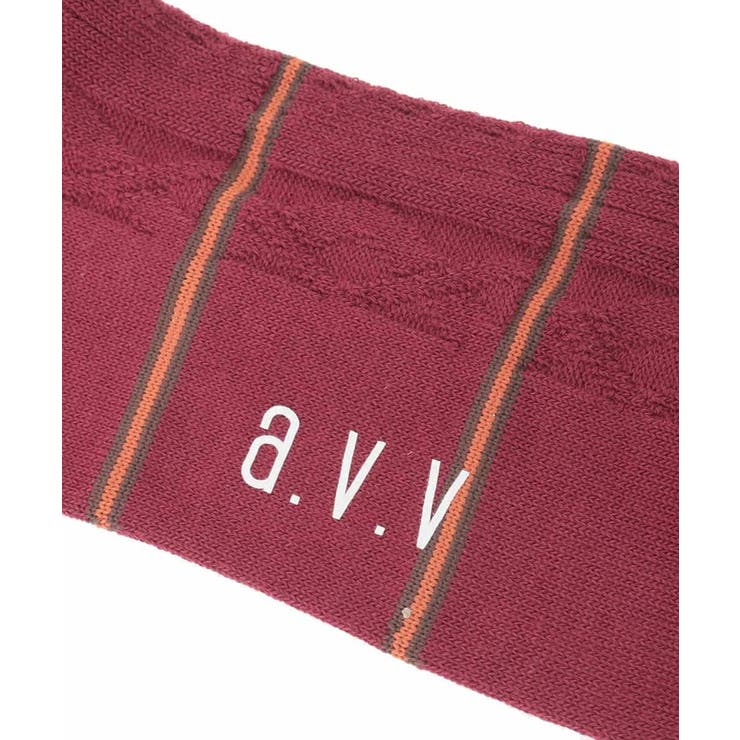 【ギフトにおすすめ】ボーダー柄ソックス | a.v.v【MEN】 | 詳細画像6 