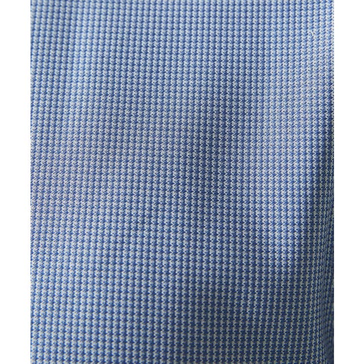 【洗濯機洗いOK/ストレッチ/ビジネス対応】アクティブセッター千鳥柄長袖シャツ | MK MICHEL KLEIN homme | 詳細画像13