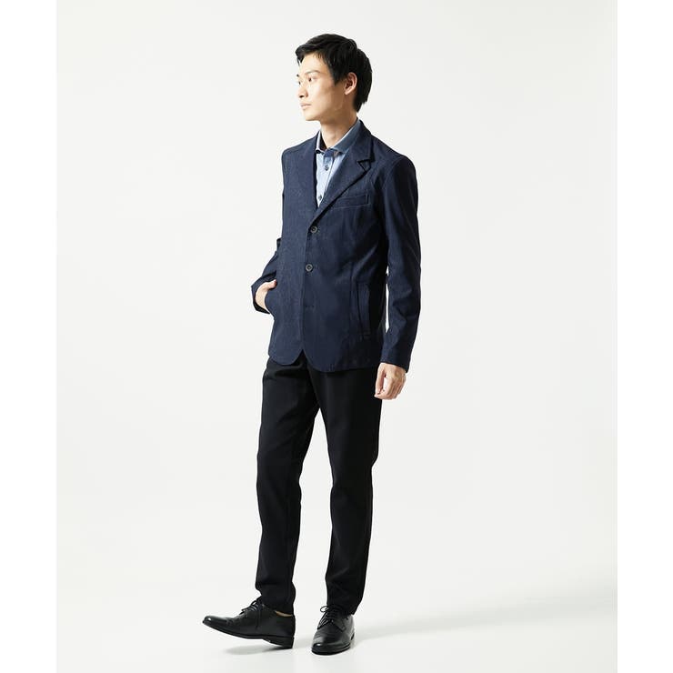 【洗濯機洗いOK/ストレッチ/ビジネス対応】アクティブセッター千鳥柄長袖シャツ | MK MICHEL KLEIN homme | 詳細画像16