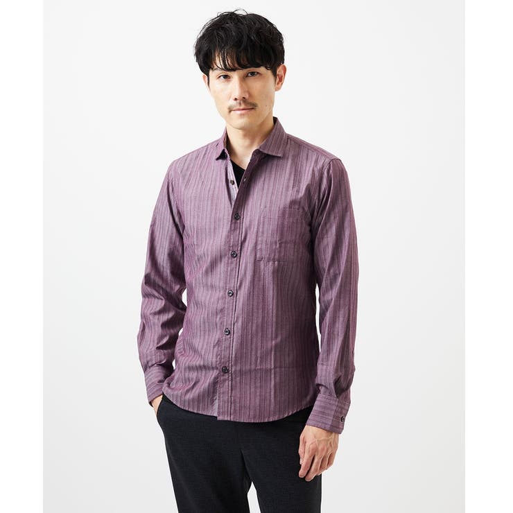 【洗える/日本製生地】ドビーリバーシブルシャツ | MK MICHEL KLEIN homme | 詳細画像12