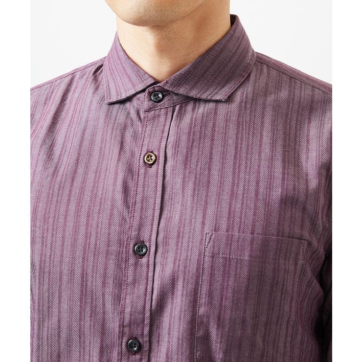 【洗える/日本製生地】ドビーリバーシブルシャツ | MK MICHEL KLEIN homme | 詳細画像13