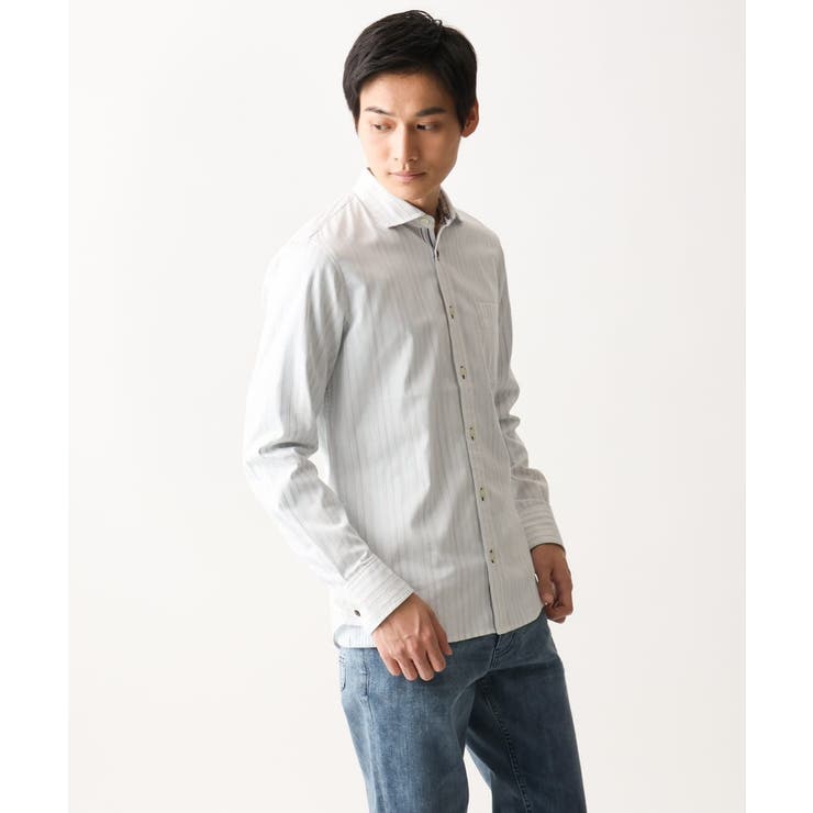 【洗える/日本製生地】ドビーリバーシブルシャツ | MK MICHEL KLEIN homme | 詳細画像19