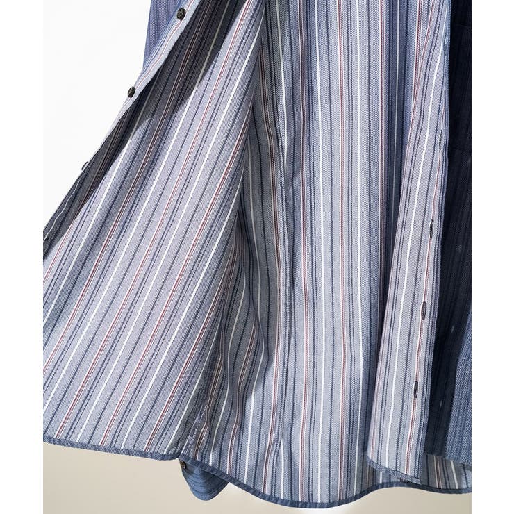 【洗える/日本製生地】ドビーリバーシブルシャツ | MK MICHEL KLEIN homme | 詳細画像5