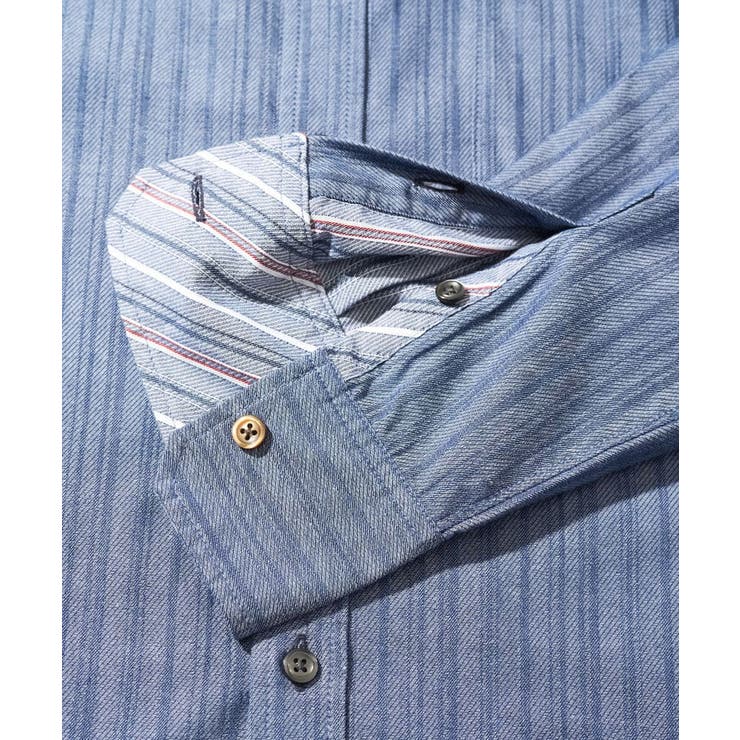 【洗える/日本製生地】ドビーリバーシブルシャツ | MK MICHEL KLEIN homme | 詳細画像6