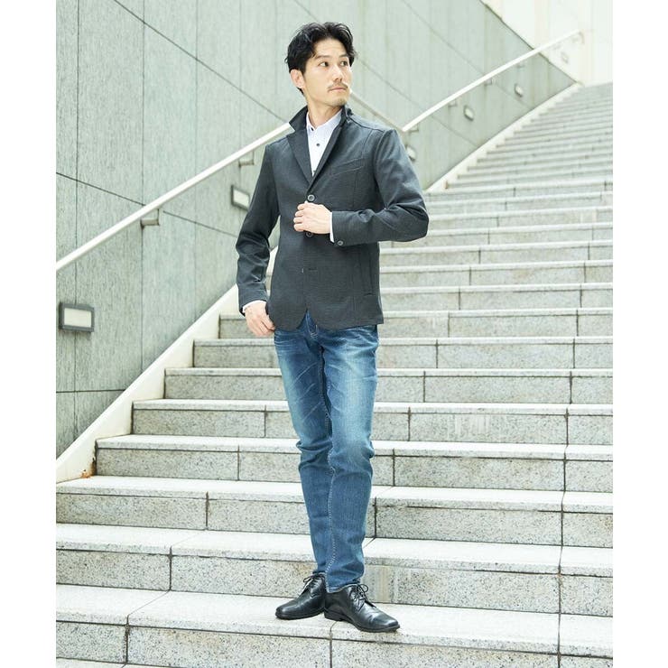 【ON OFF対応】ホワイトドビーシャツ | MK MICHEL KLEIN homme | 詳細画像13 