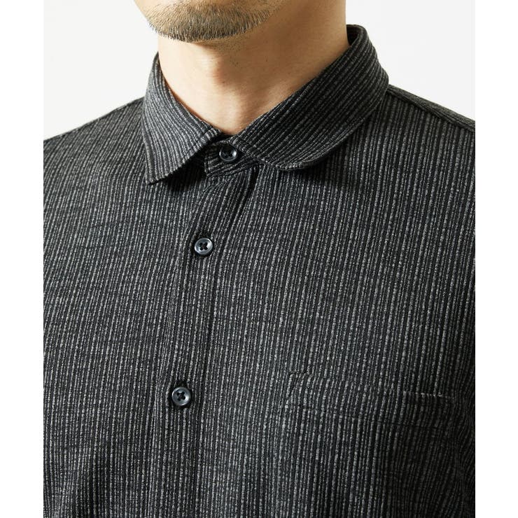 【洗える/ストレッチ】オニキスストライプ長袖シャツ | MK MICHEL KLEIN homme | 詳細画像21