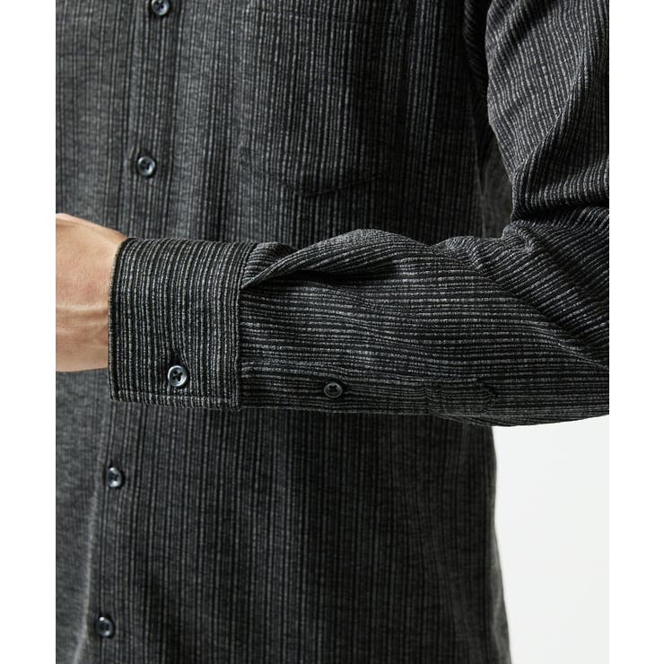 【洗える/ストレッチ】オニキスストライプ長袖シャツ | MK MICHEL KLEIN homme | 詳細画像22