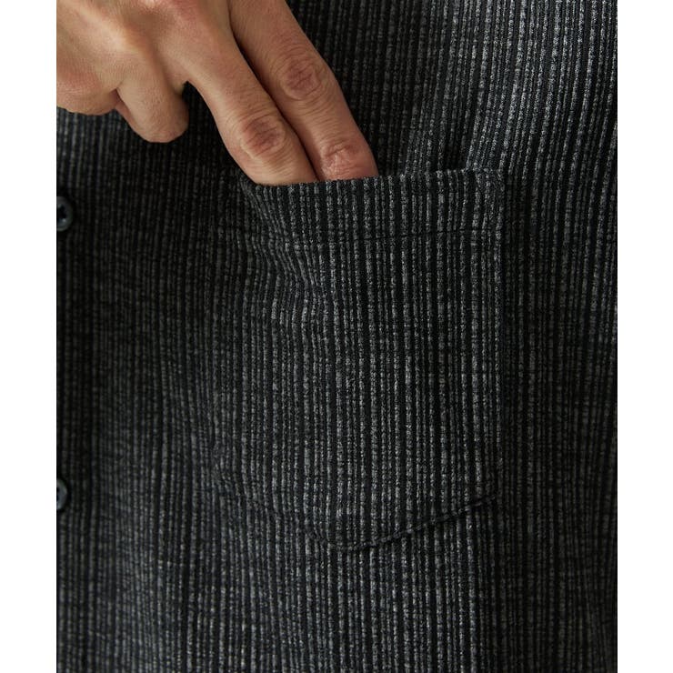 【洗える/ストレッチ】オニキスストライプ長袖シャツ | MK MICHEL KLEIN homme | 詳細画像24