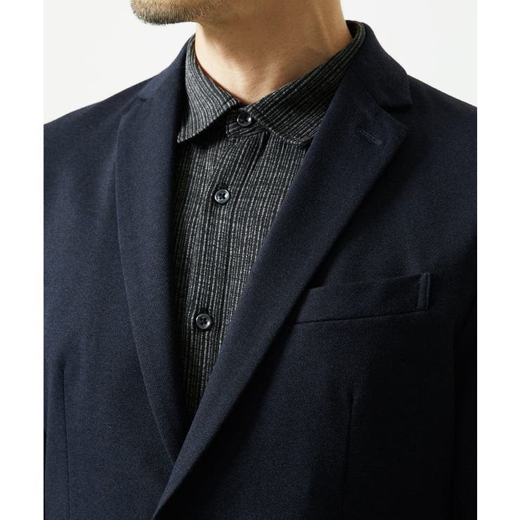 【洗える/ストレッチ】オニキスストライプ長袖シャツ | MK MICHEL KLEIN homme | 詳細画像29