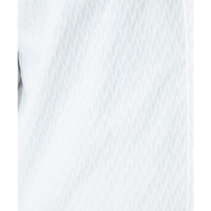 ホワイト(90)】SOLOTEXフェザーへリンボンシャツ[品番：ITKW0013751