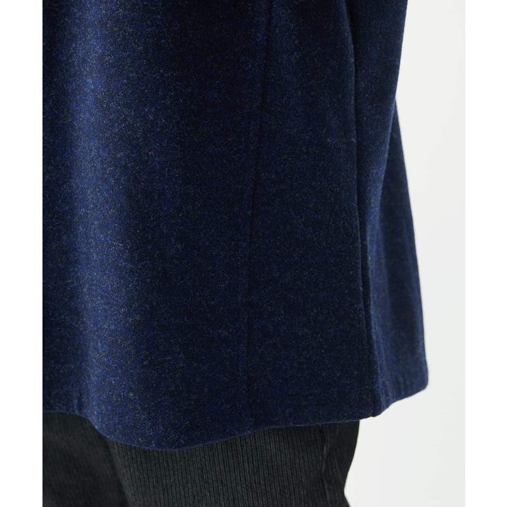 【在庫限り/ゆったりサイズ/洗える】ブラッシュドメルトンCPOシャツ | MK MICHEL KLEIN homme | 詳細画像14 