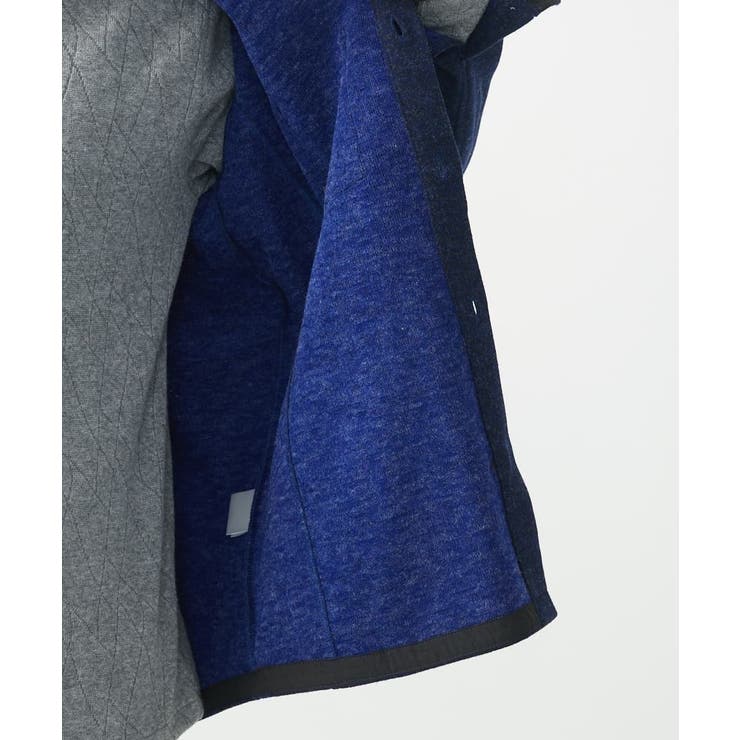 【在庫限り/ゆったりサイズ/洗える】ブラッシュドメルトンCPOシャツ | MK MICHEL KLEIN homme | 詳細画像16 