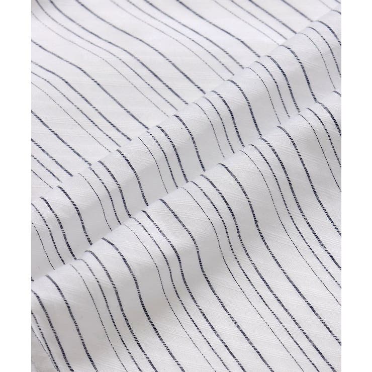 【洗える/日本製生地使用】シャドーバイヤスストライプシャツ | MK MICHEL KLEIN homme | 詳細画像15 