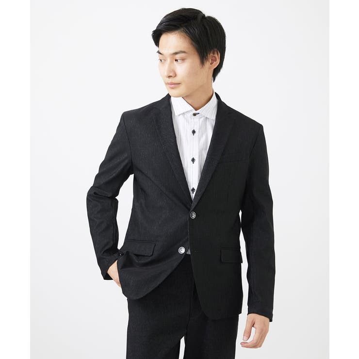 【洗える/日本製生地使用】シャドーバイヤスストライプシャツ | MK MICHEL KLEIN homme | 詳細画像17 