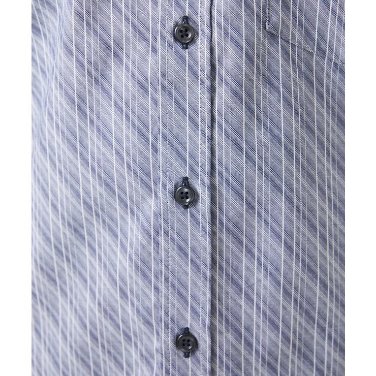 【洗える/日本製生地使用】シャドーバイヤスストライプシャツ | MK MICHEL KLEIN homme | 詳細画像31 