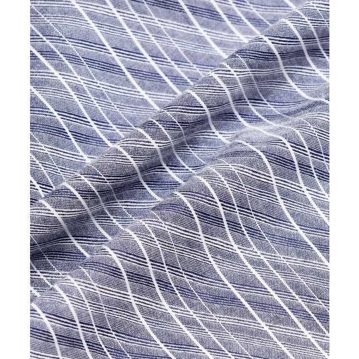 【洗える/日本製生地使用】シャドーバイヤスストライプシャツ | MK MICHEL KLEIN homme | 詳細画像33 