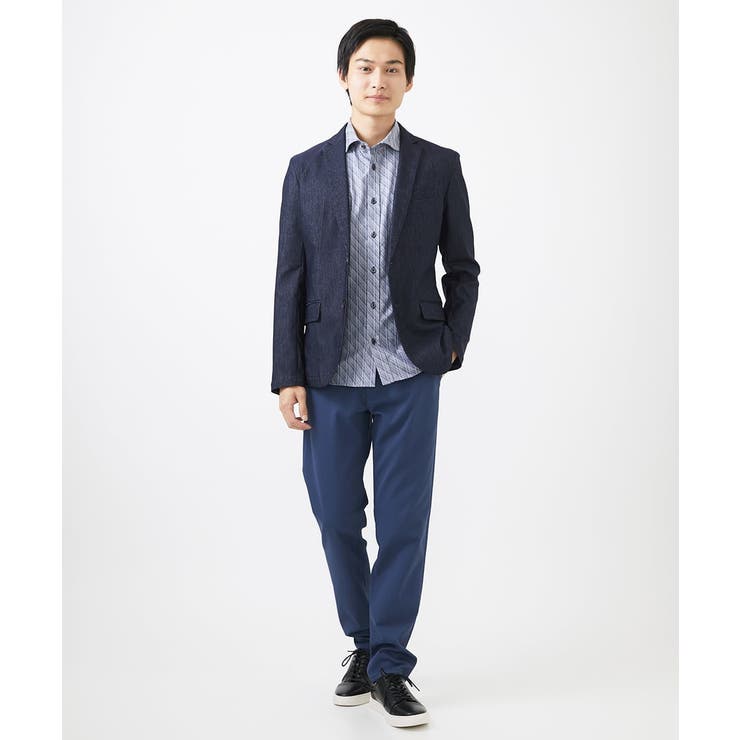 【洗える/日本製生地使用】シャドーバイヤスストライプシャツ | MK MICHEL KLEIN homme | 詳細画像36 