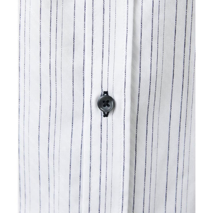 【洗える/日本製生地使用】シャドーバイヤスストライプシャツ | MK MICHEL KLEIN homme | 詳細画像47 