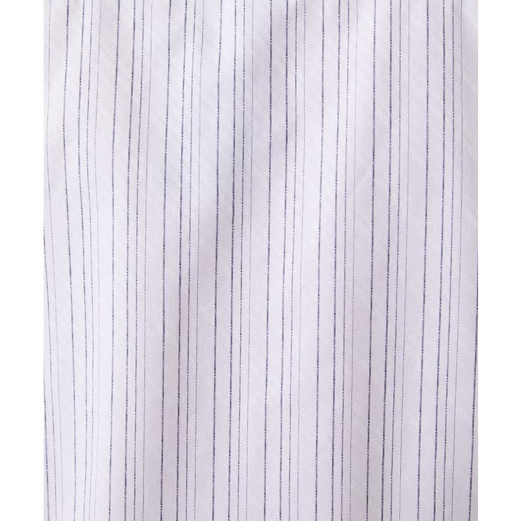 【洗える/日本製生地使用】シャドーバイヤスストライプシャツ | MK MICHEL KLEIN homme | 詳細画像8 