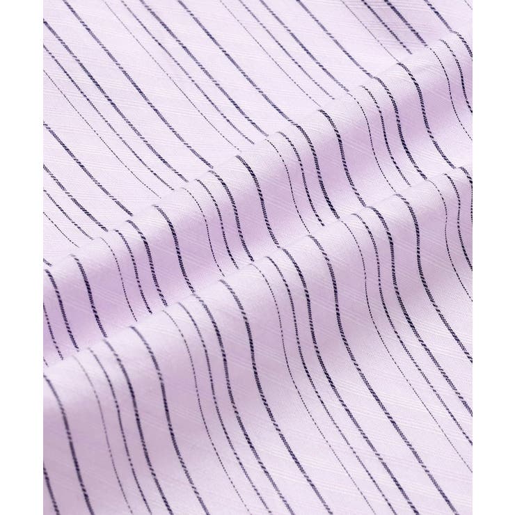 【洗える/日本製生地使用】シャドーバイヤスストライプシャツ | MK MICHEL KLEIN homme | 詳細画像9 