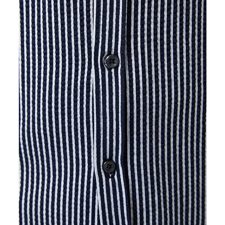 【ストレッチ／イージーケア】サッカー織りシャツ | MK MICHEL KLEIN homme | 詳細画像16 