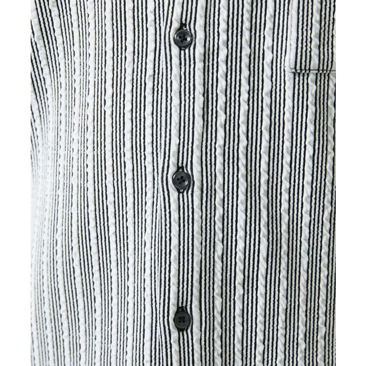 【洗える】ストライプジャージーシャツ | MK MICHEL KLEIN homme | 詳細画像13 