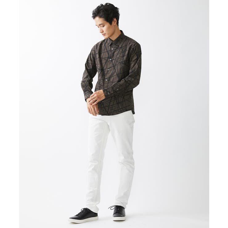 フラッシュプリントシャツ | MK MICHEL KLEIN homme | 詳細画像3 