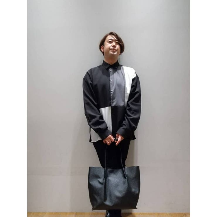 ブロック切り替えシャツ[品番：ITKW0010905]｜MK MICHEL KLEIN