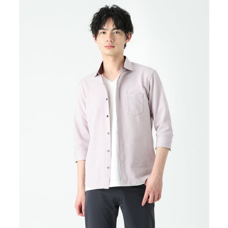 MICHEL KLEIN ストライプパンツスーツ 38