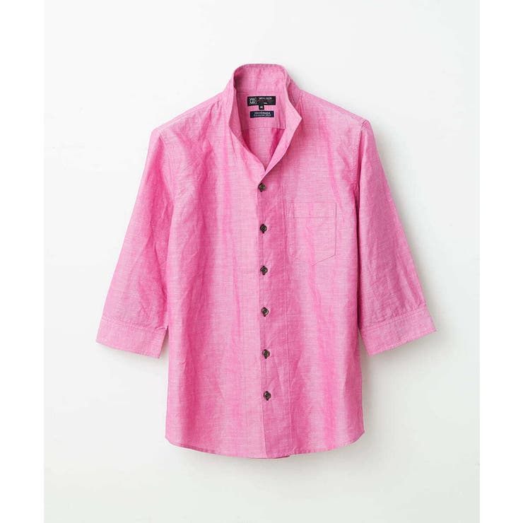 ピンク(02) | ハードマンリネンシャツ | MK MICHEL KLEIN homme