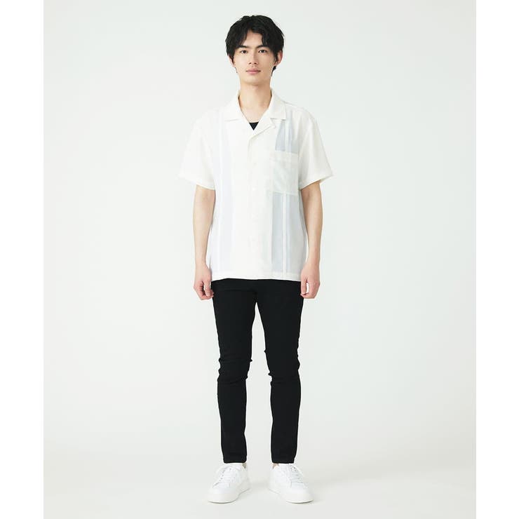 GIORGIO ARMANI GOLF ロゴデザイン オープンカラーシャツ オープンカラーシャツ[品番：ITKW0012044]｜MK MICHEL KLEIN