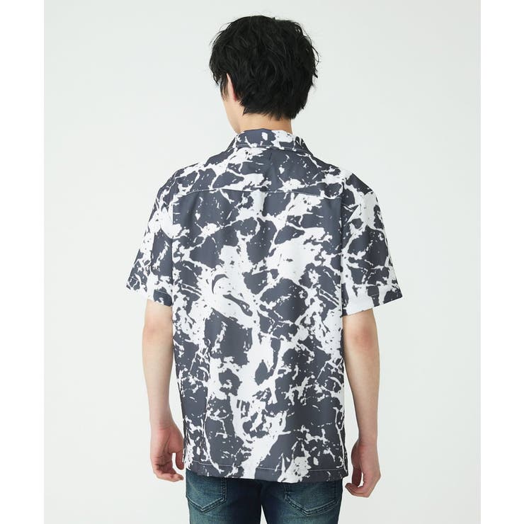 オープンカラーシャツ[品番：ITKW0012044]｜MK MICHEL KLEIN