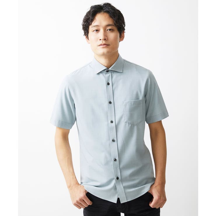 ストレッチ半袖シャツ[品番：ITKW0017422]｜MK MICHEL KLEIN