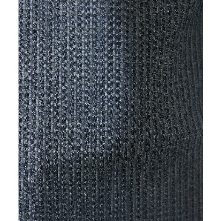 【７分袖/洗える】スタンドカラーシャツ / ストライプサッカー  | MK MICHEL KLEIN homme | 詳細画像18 