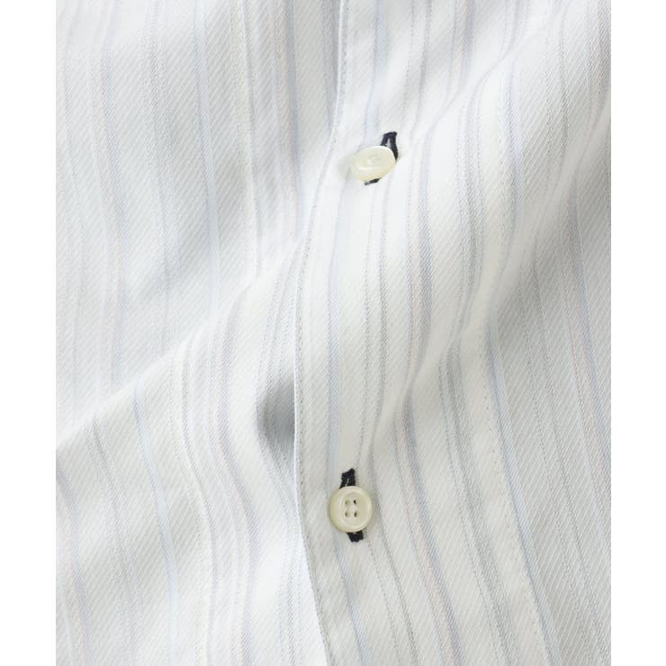 ドビーリバーシブルストライプ半袖シャツ | MK MICHEL KLEIN homme | 詳細画像27 