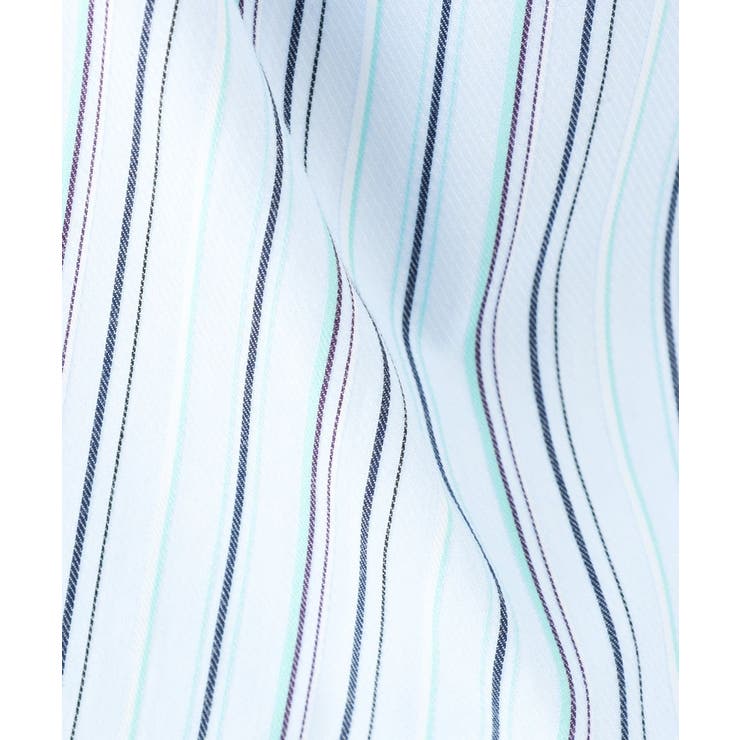 ドビーリバーシブルストライプ半袖シャツ | MK MICHEL KLEIN homme | 詳細画像9 